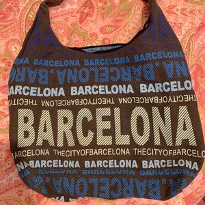 Barcelona Hobo Bag! Bought in Barcelona!